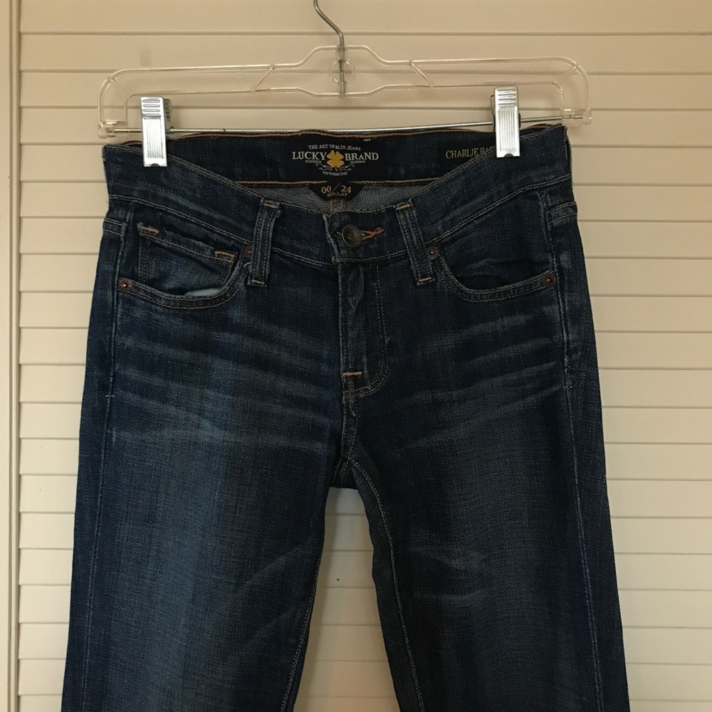 Lucky Brand "Charlie baby boot" jean